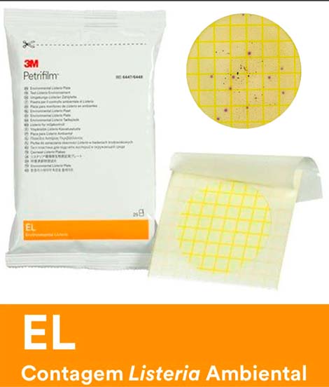 PETRIFILM EL CONT LISTERIA AMBIENTAL 6448 200UN