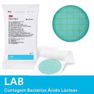 PETRIFILM LAB CONT BACT AC LATICAS 6461 50UN